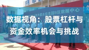 数据视角：股票杠杆与资金效率机会与挑战